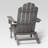 Blackwell Acacia Foldable Outdoor Adirondack Chair-1301088179