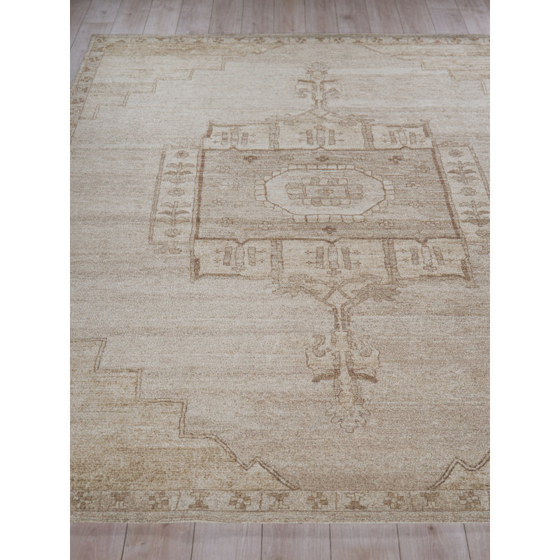 Estate handloomed PET Light Gray/Gray Area Rug, 8'X10'
