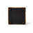 Patchwork Brindle Cowhide Ottoman