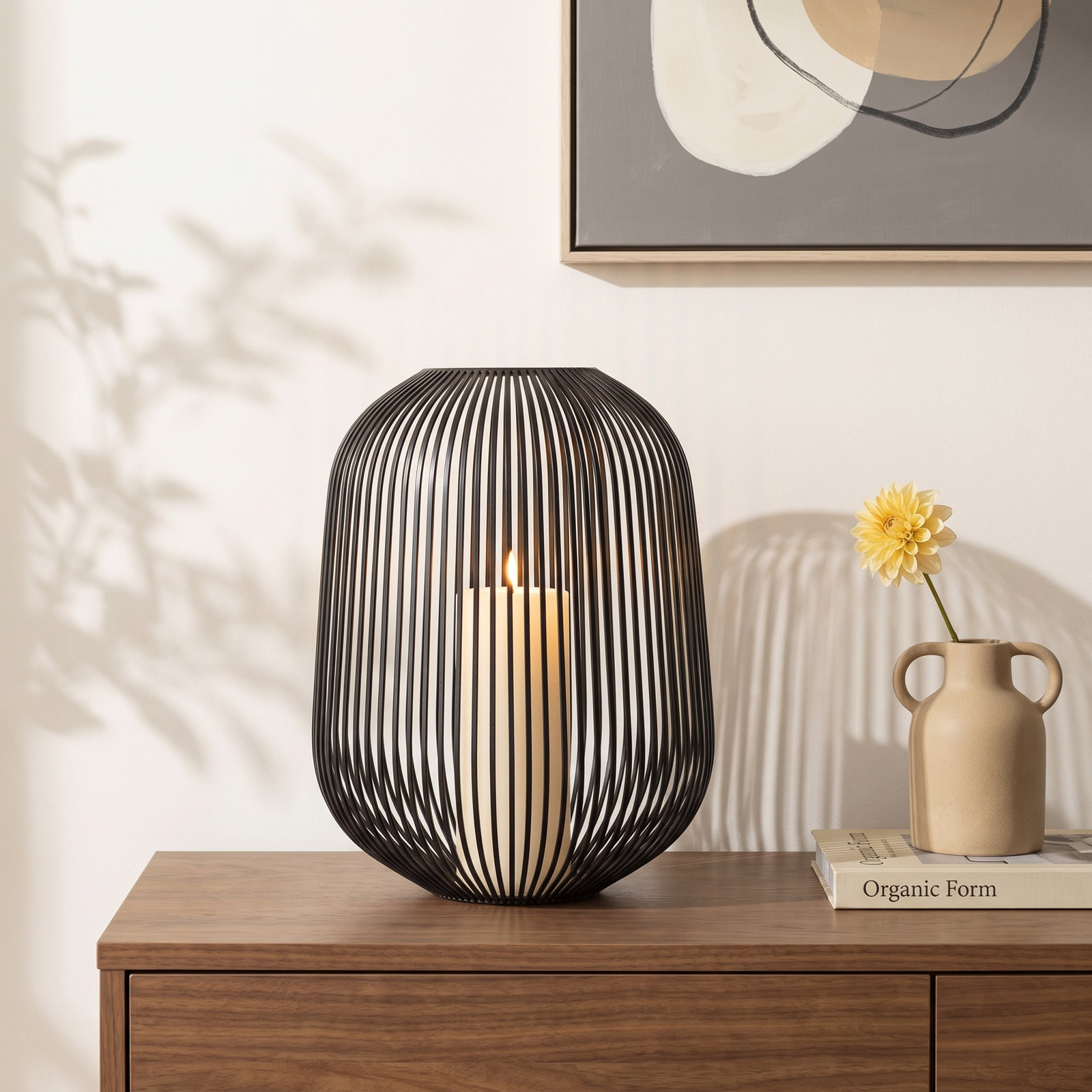 Lito Metal Lantern Holder, Large
