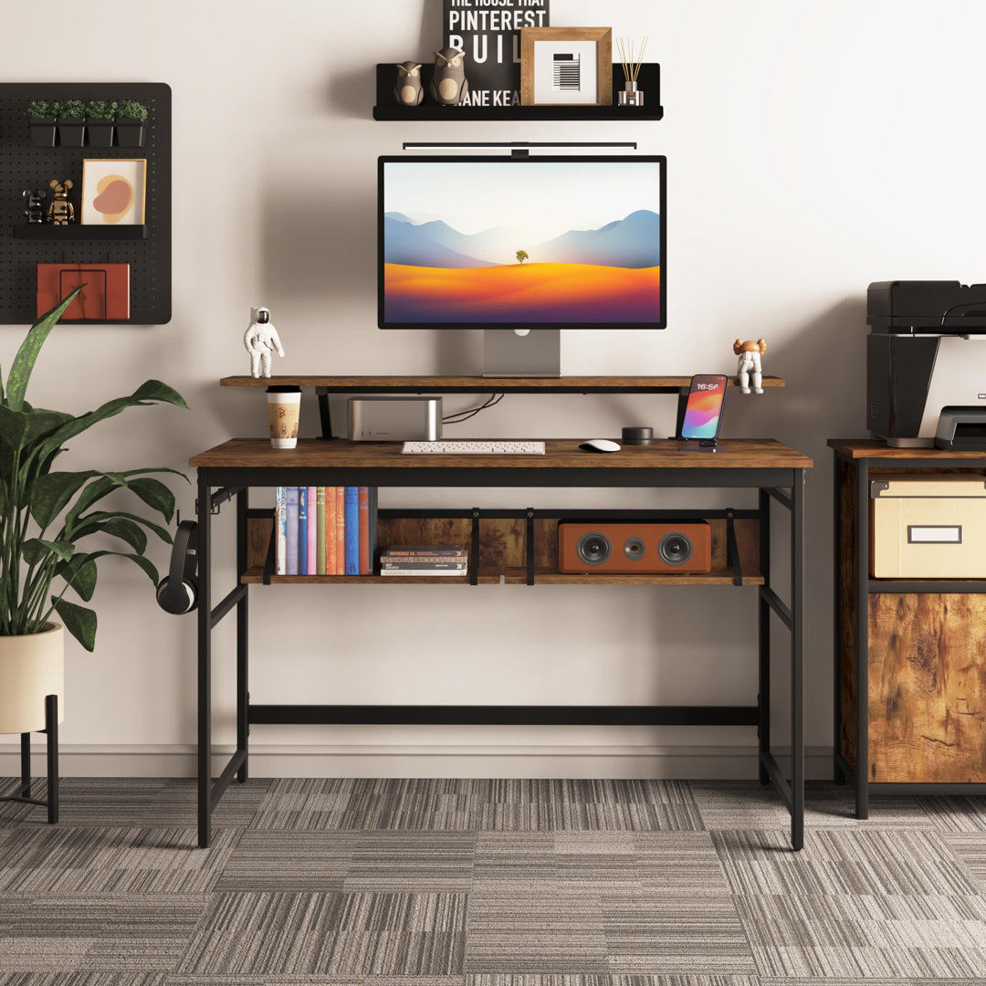 Alleen 120Cm W Rectangular Computer Desk