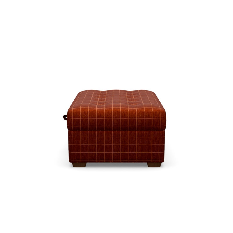 Baxter Ottoman, Block 654272, Walnut