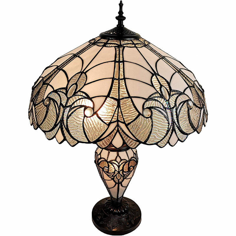 Lampe de banquier Davy, H 27 po x l 22 po x P 12 po