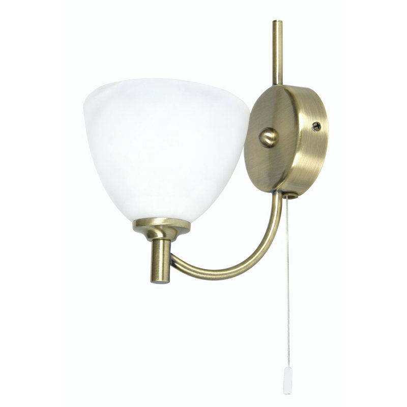 Bradenville Armed Sconce, Antique Brass
