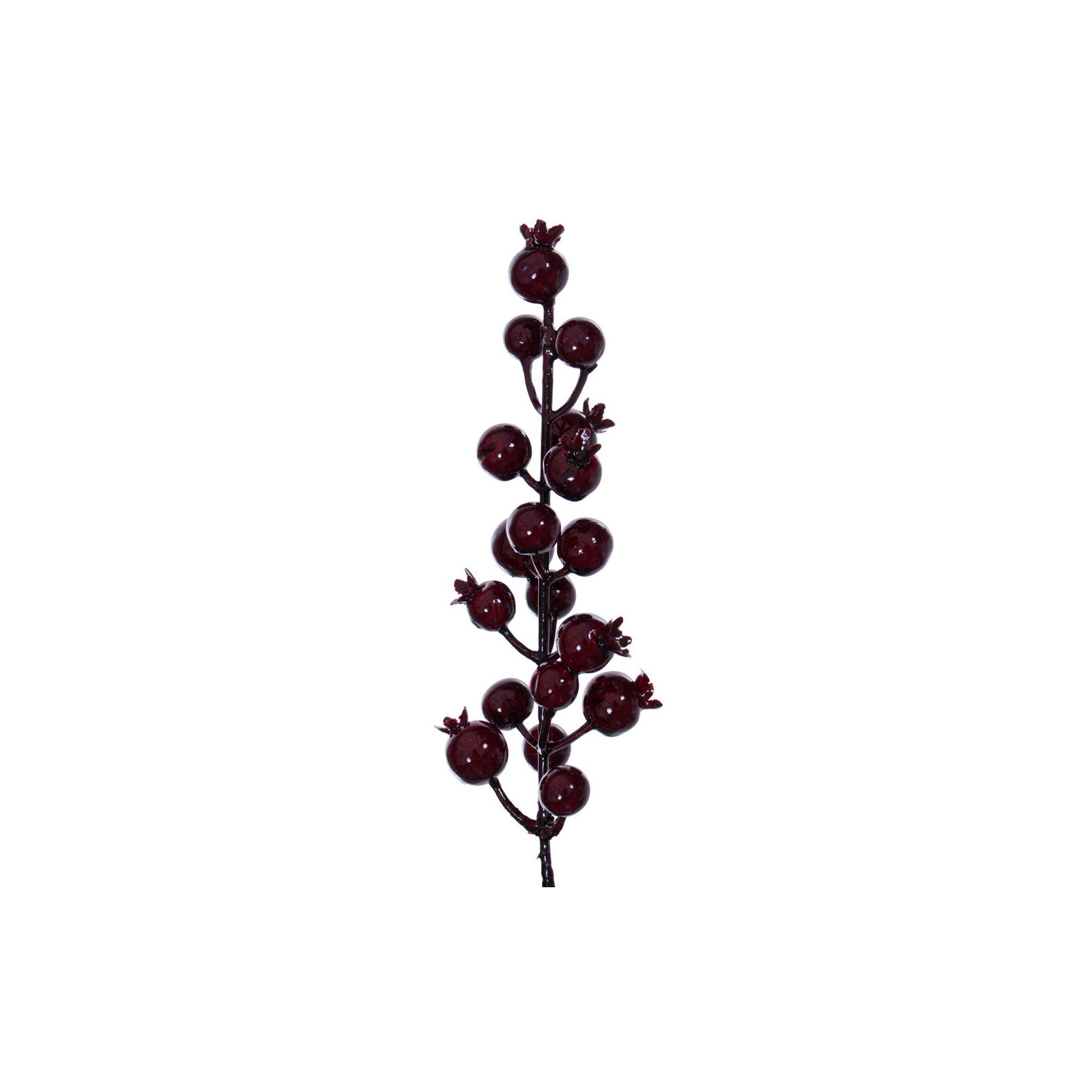 Primrue 72" Burgundy Crab Apple Mixed Berry Garland