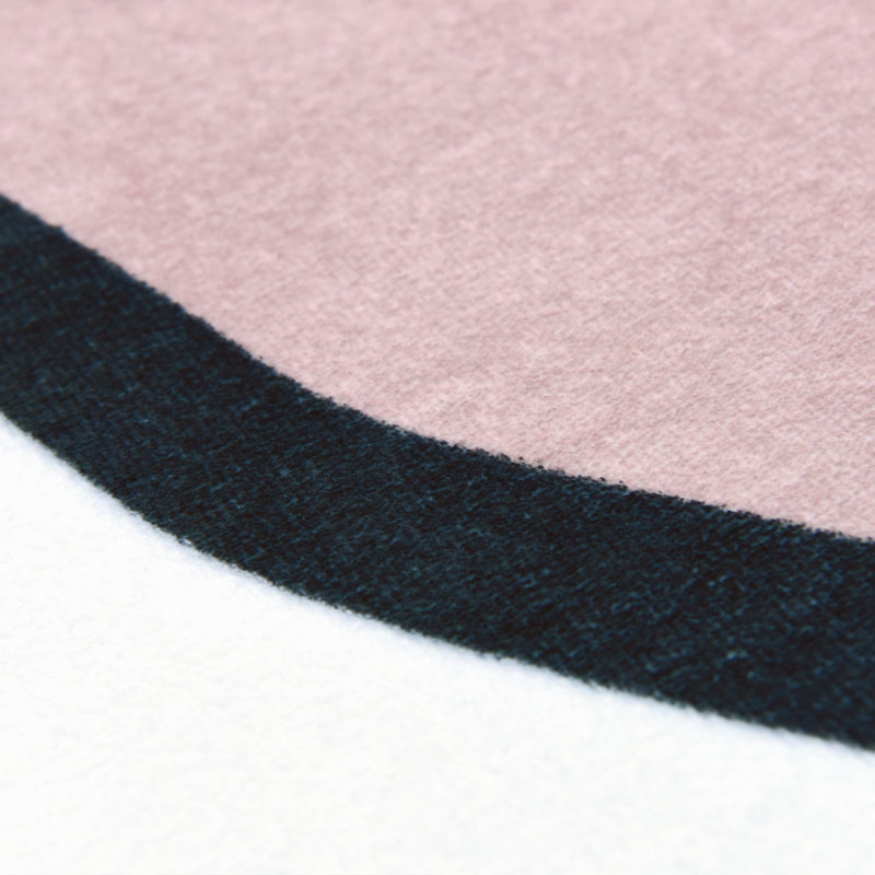 Tapis lavable à la machine Expressions Unveilé II, douceur céleste avec envers antidérapant