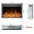 Lembert Electric Fireplace Insert with 5120 BTU-1367310597
