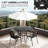 Patio Round Metal Table