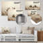 Minimalisme Cowboy Hats - Cowboys, impression sur métal-966389406