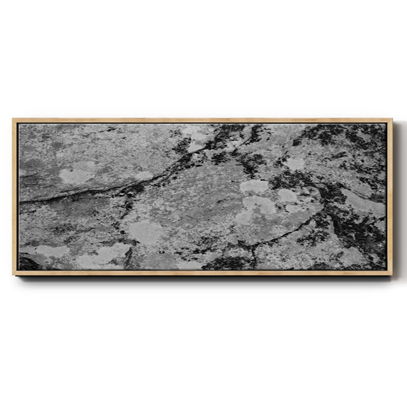 Found Textures III - Toile encadrée de qualité supérieure - prête à être accrochée, H 24 po x l 60 po x P 1,5 po