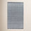 Viewcrest Hand-Woven Slate Blue Striped Rug