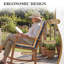 2 Pack Outdoor Low Back Chair Cushions, 100x50x6 cm-633823005