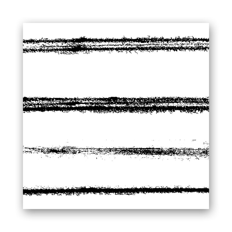 Art abstrait - "Shading", reproduction d'art abstrait, Plastique / acrylique, H 55 po x l 55 po
