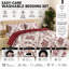 Bliss Complete Bedding Set Floral Burgundy Duvet Cover Fitted Sheet With Matching Pillow Case-119317719