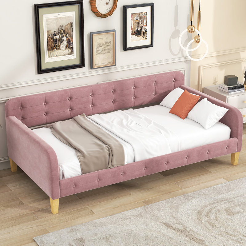 Upholstered Daybed, Gray