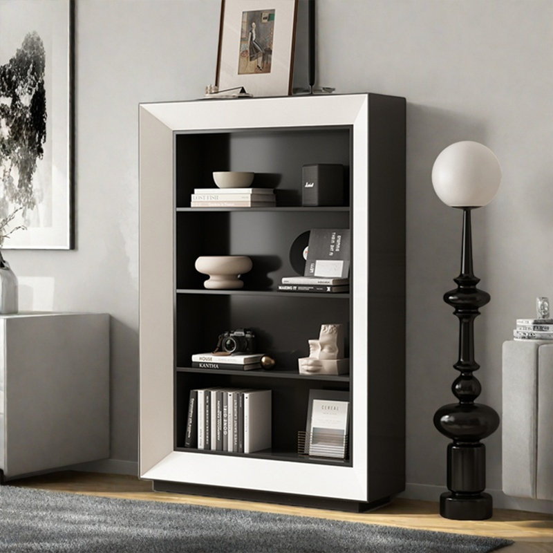 Bibliothèque sur pied Minimalist, (4 tablettes) H 70,9 po x l 47,2 po x P 13 po