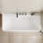 59 Inch Freestanding Solid Surface Soaking Bathtub