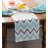 Wildwood Embroidered Chevron Table Runner-1661759638