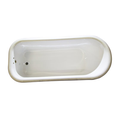 67'' x 29.5'' Soaking Acrylic Bathtub