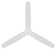 54" Blitzen 3 - Blade Smart Ceiling Fan With Remote Control Included, Works With Google Assistant, Amazon Alexa, iOS And Android APP