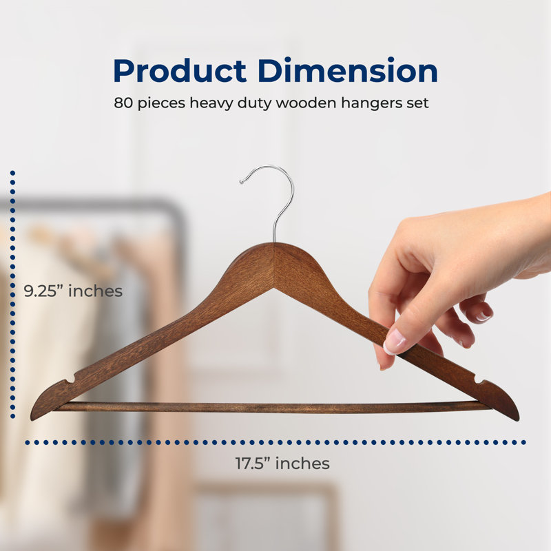 Non-Slip Standard Hanger, 80, Vintage