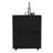 Tully Bar Cart Two Pull-Down Door Cabinets And Two Open Shelves-470834380