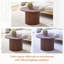 Table basse ronde avec base robuste