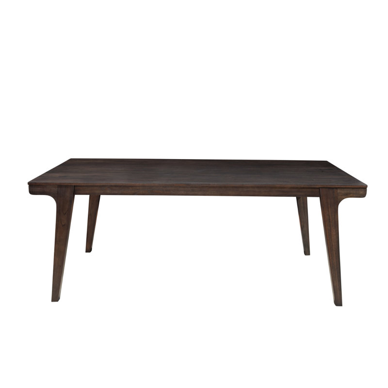 Jacyion Fixed Top Dining Table, Chocolate