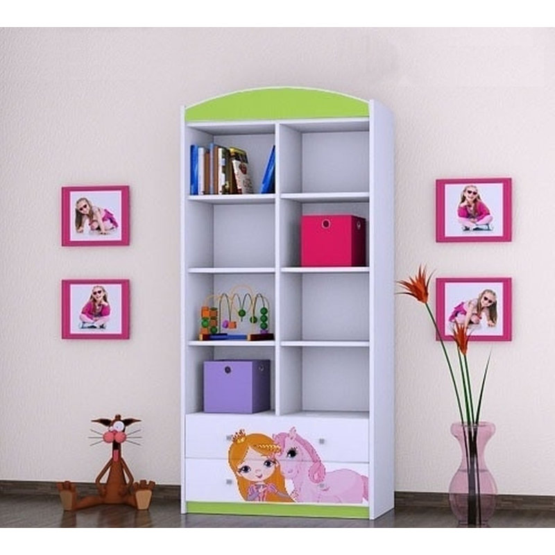 Nehemiah 183cm H X 88cm W Kids Cube, Green