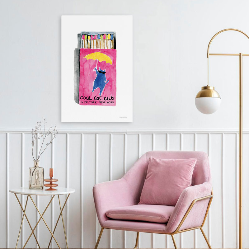 Club de chat contemporain et bon chic bon genre BCBG, H 24 po x l 16 po