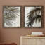 Palm I - ensemble de 2 peintures sur toile encadrées-710458086-710458085