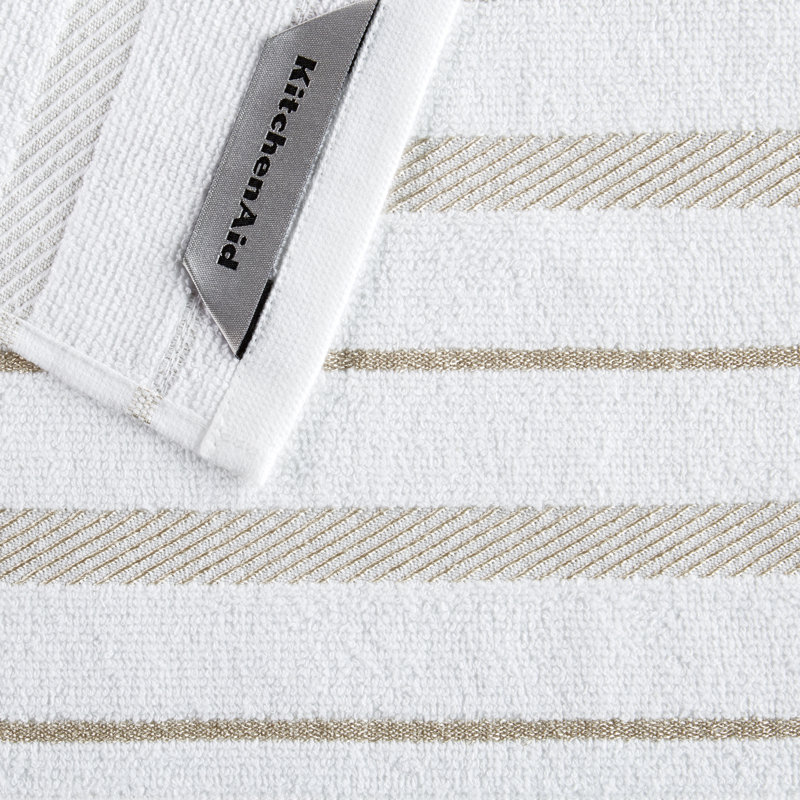 KitchenAid Albany Dishcloth 12"x12", Tan