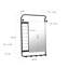 Furness Flat Vanity Mirror with Hooks-1143905649