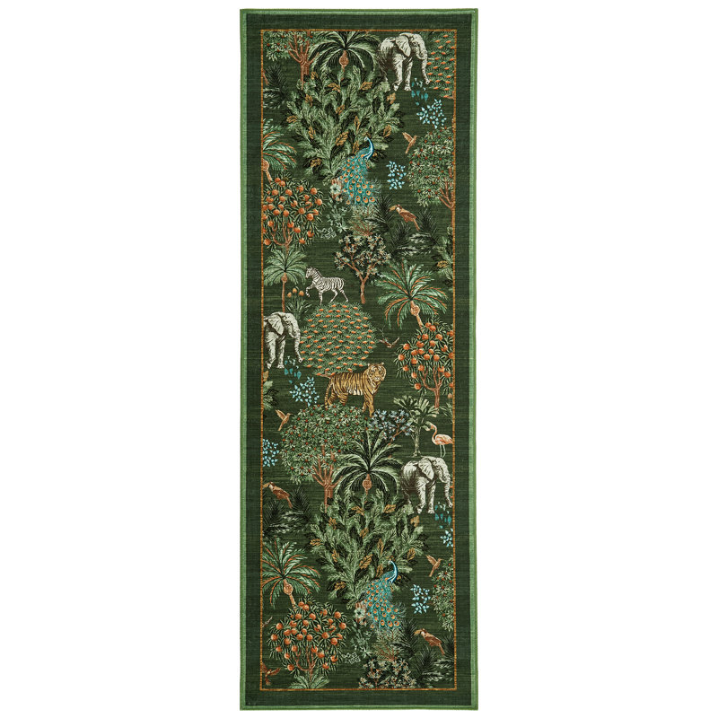 Machine Washable Rug Non-Slip Area Rug Durable Floor Carpet Easy-Cleaning Rug for Living Room Playroom Bedroom