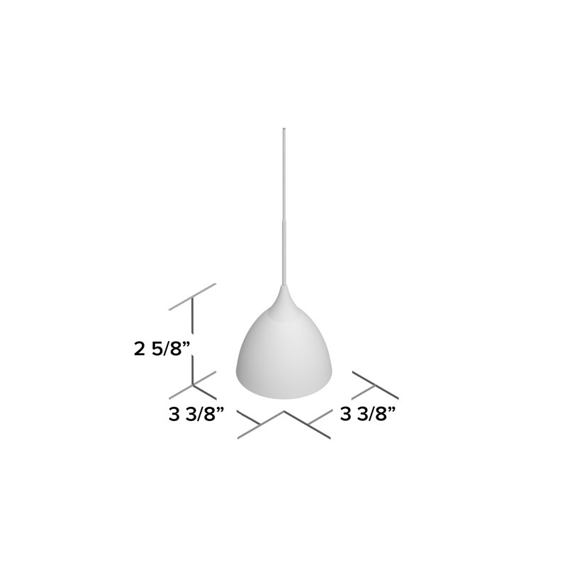 Luminaire suspendu 1 cloche pour une cloche Cavan, Cuivre, Nickel satiné, Halogène 50 W