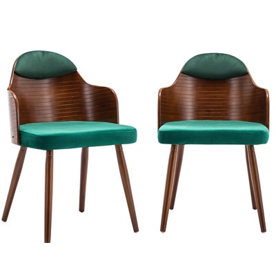 Saltzman 18.1'' H Faux Leather Upholstered Armchair