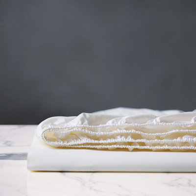 Drap-housse en percale de coton de qualité égyptienne 200 fils Willow