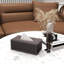 Rectangular leather tissue box cover