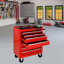 Chariot à outils multifonctionnel à 7 tiroirs avec roues et système de verrouillage, idéal pour le rangement organisé et la mobilité dans les ateliers-121096099