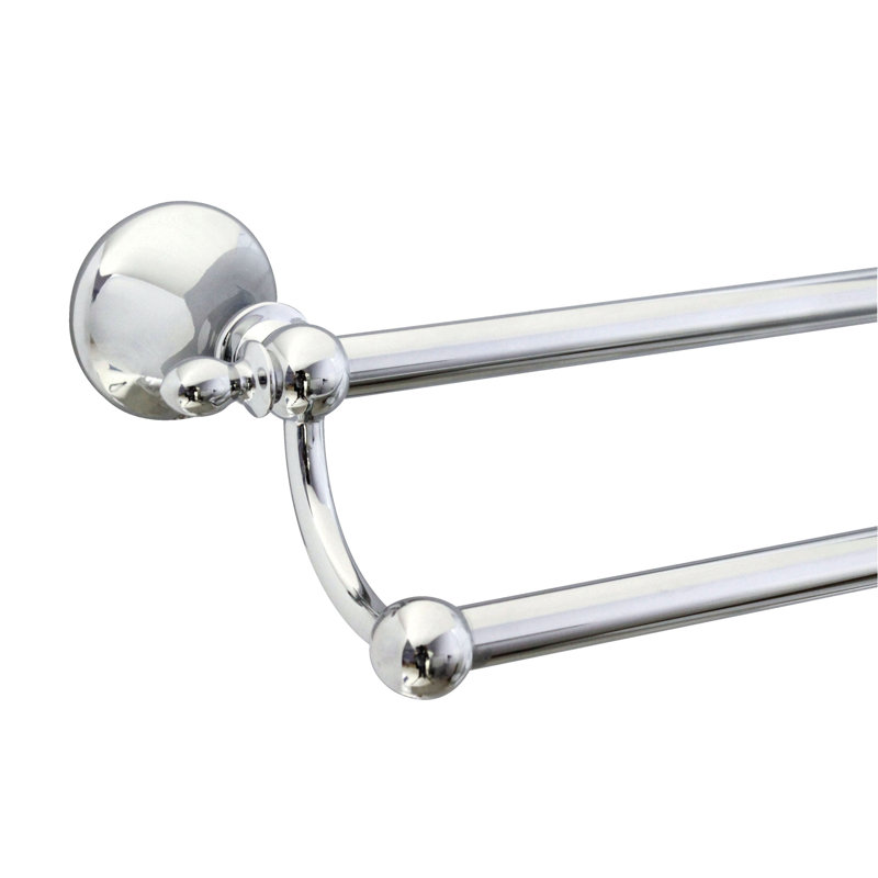 Double barre à serviettes 24" Anamara, Chrome poli