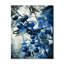 Horloge murale rétro avec fleurs sauvages et baies sauvages-99640019