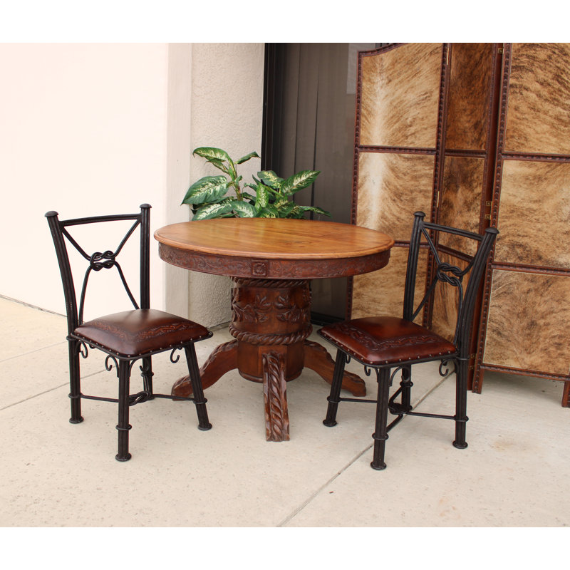 Western Leather Dining Chair