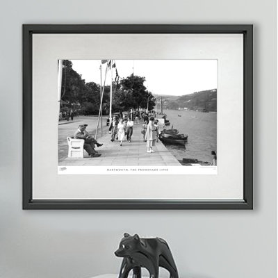 Dartmouth, The Promenade C1950 - Single Picture Frame Print