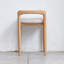 Banc de tabouret en bois de hêtre naturel pour salle à manger, chambre à coucher