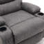 Fauteuil inclinable électrique en cuir