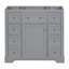 Meuble-lavabo 36 po sans lavabo, base d'armoire seulement, une armoire et six tiroirs-944197055