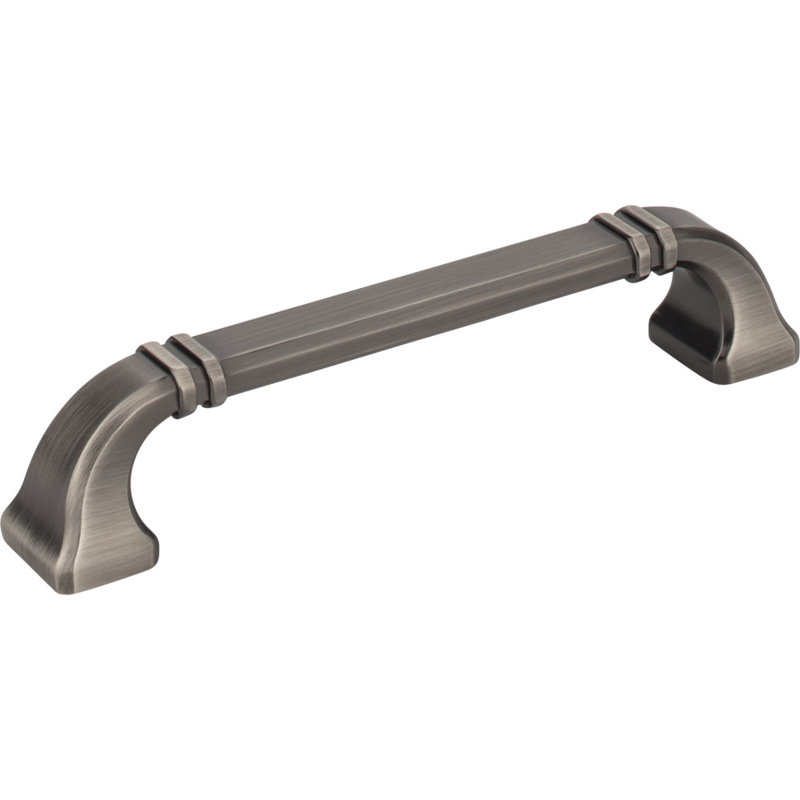 Ella Bar Pull, 5 1/16", Brushed Pewter