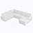 Oversized Modular Storage Sectional Sofa Couch for Living Room with Convertible Sleeper