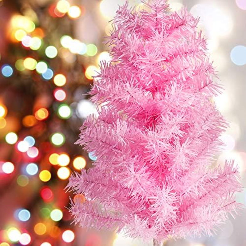 Artificial Tree Stand For Max. Tree Height Under 6 Ft., Pink