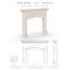 Foyer en pierre Marlboro avec foyer Bullnose-97745086-97735105